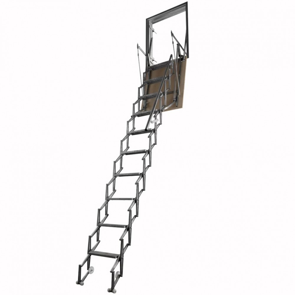 алюминиевая складная лестница Aci Alluminio Verticale